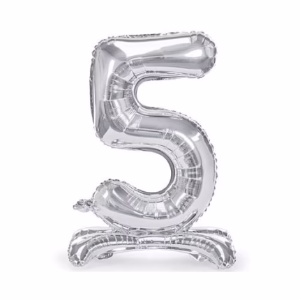 Ballons chiffre sur pied