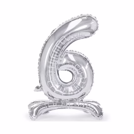 Ballons chiffre sur pied