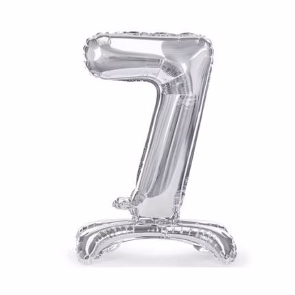 Ballons chiffre sur pied