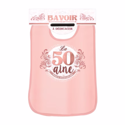 Bavoirs 50 ans f