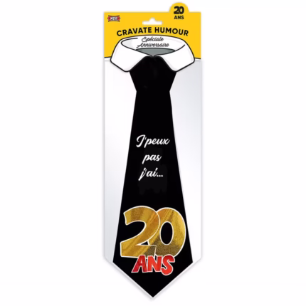 Cravate 20 ans