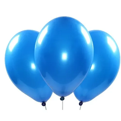 Ballons de baudruche Bleu roi 33cm