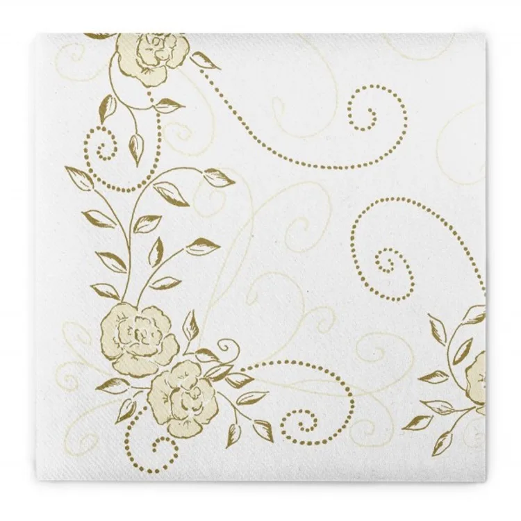 Serviettes Mank Mariage (Jaune)