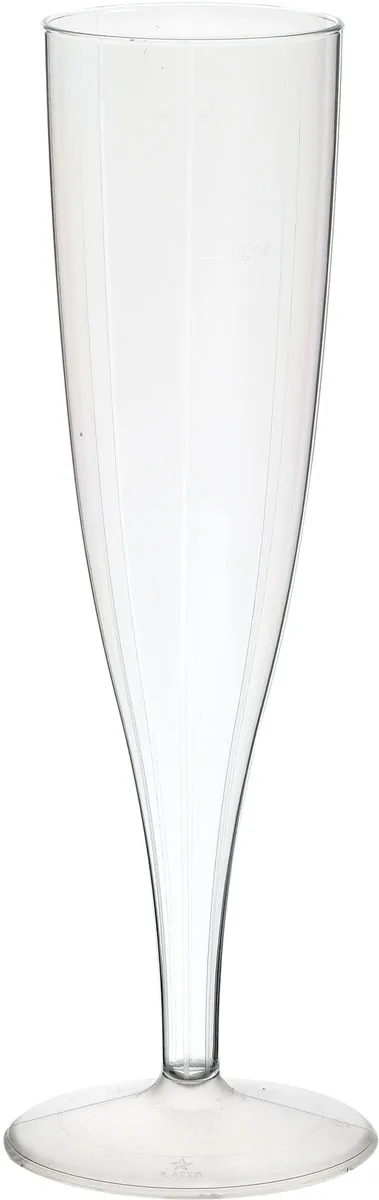 Flute à champagne en plastique, 1,35dl