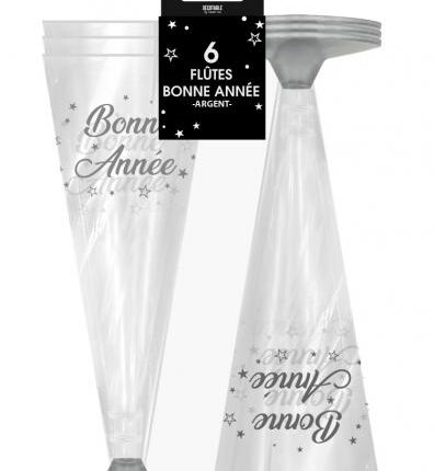 Flutes plastique bonne année