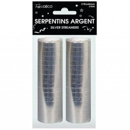 Serpentins argentés